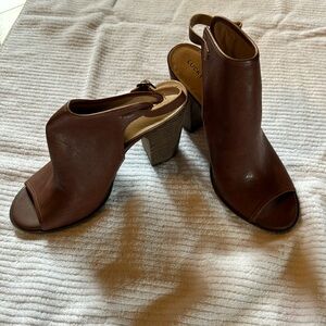 Lucky Brand Leather heels.